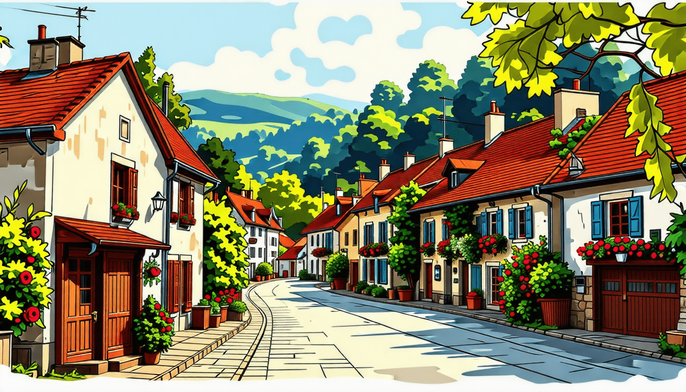découvrez la beauté pittoresque de saint-robert, un village incontournable en corrèze, avec ses ruelles charmantes, ses maisons traditionnelles et son ambiance authentique.