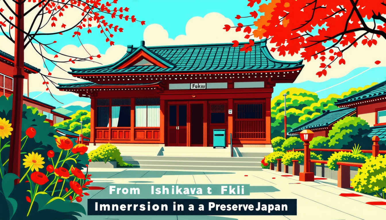 découvrez une immersion authentique dans un japon préservé en explorant d'ishikawa à fukui, entre tradition et modernité.