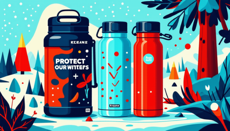 exprimez votre opinion sur la collaboration entre klean kanteen et protect our winters france pour la protection de l'environnement.