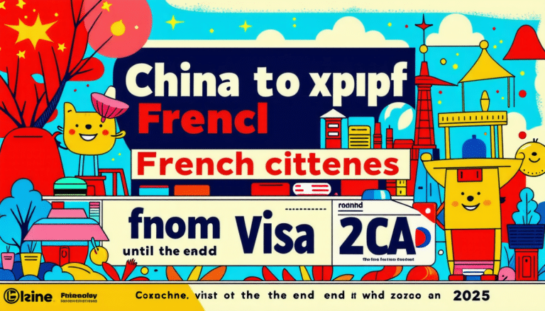 la chine exemptera les ressortissants français de l'obligation de visa jusqu'à la fin de l'année 2025. découvrez les détails de cette exemption de visa pour les voyageurs français.