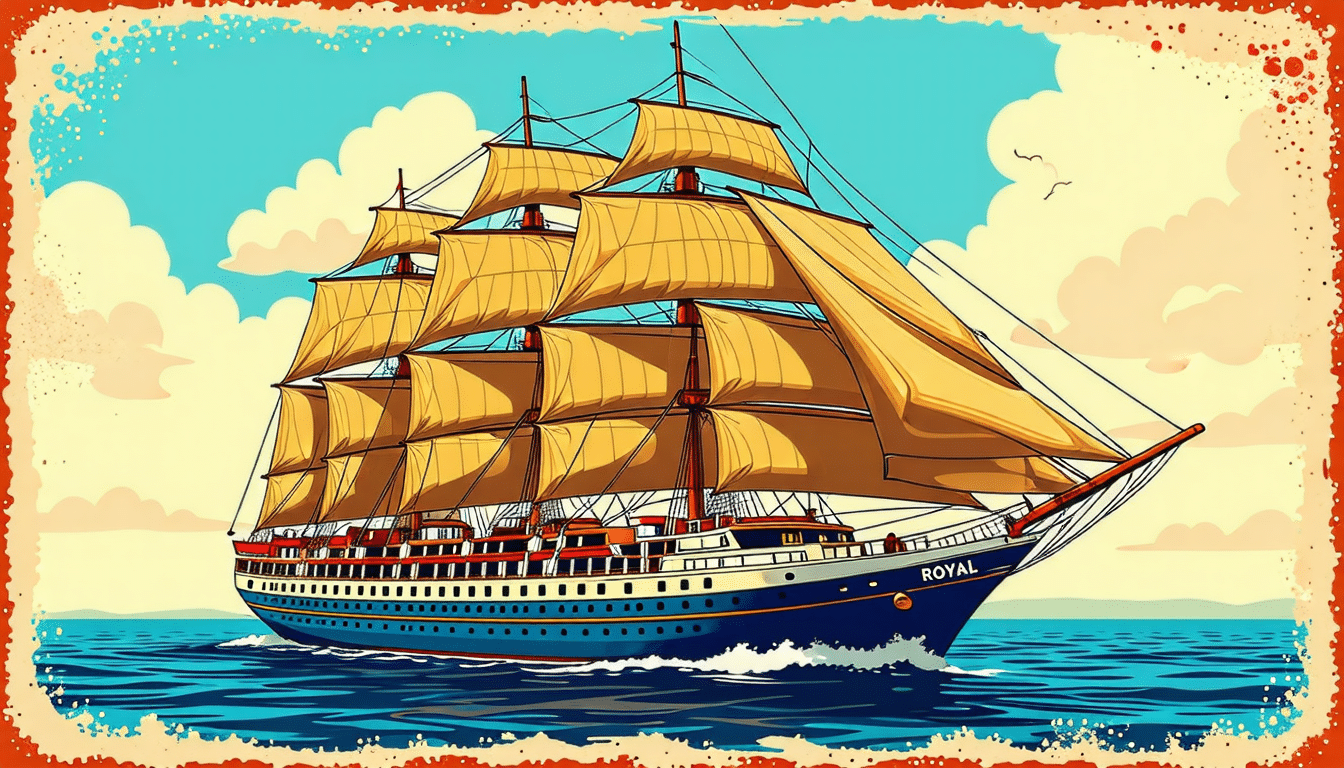 embarquez à bord du royal clipper pour des croisières estivales inoubliables. découvrez le luxe et l'élégance de cette expérience unique en mer.