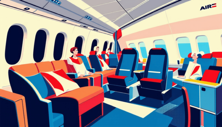 découvrez le nouveau service premium d'air france pour un confort optimal à bord de nos vols.