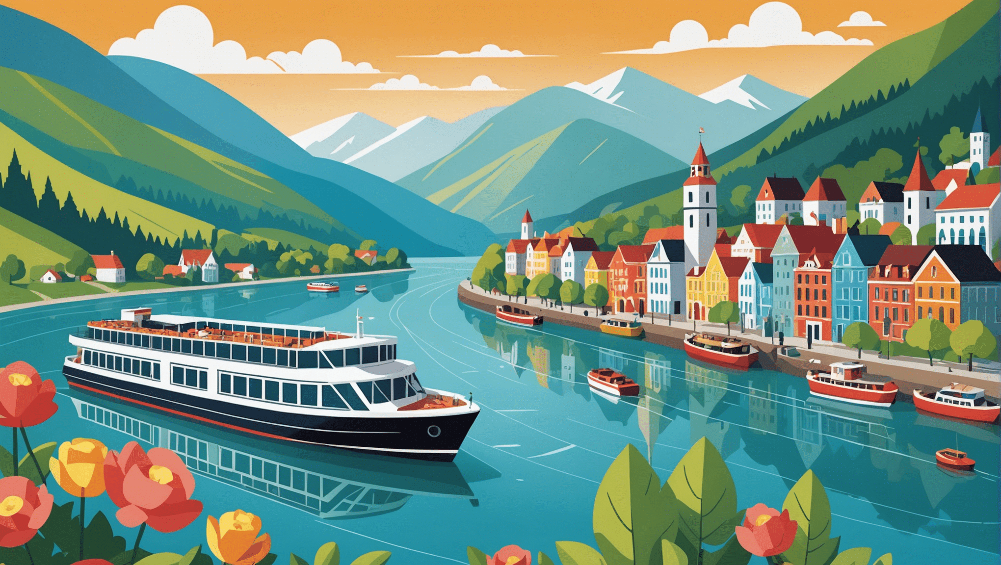 découvrez les merveilleux parcours des croisières fluviales les plus charmants pour une escapade inoubliable au fil de l'eau.