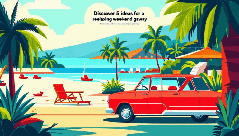 découvrez 5 idées de destinations relaxantes pour un week-end de détente et de bien-être. des lieux parfaits pour se ressourcer et profiter d'un moment de relaxation.