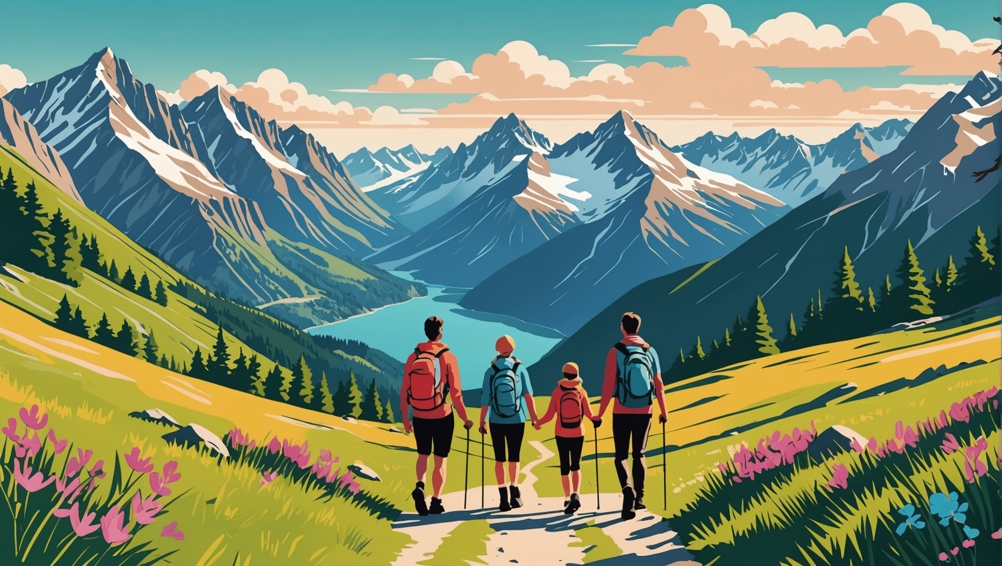 découvrez 6 superbes randonnées en famille dans les alpes du sud. profitez de paysages magnifiques et de moments de partage en plein air.