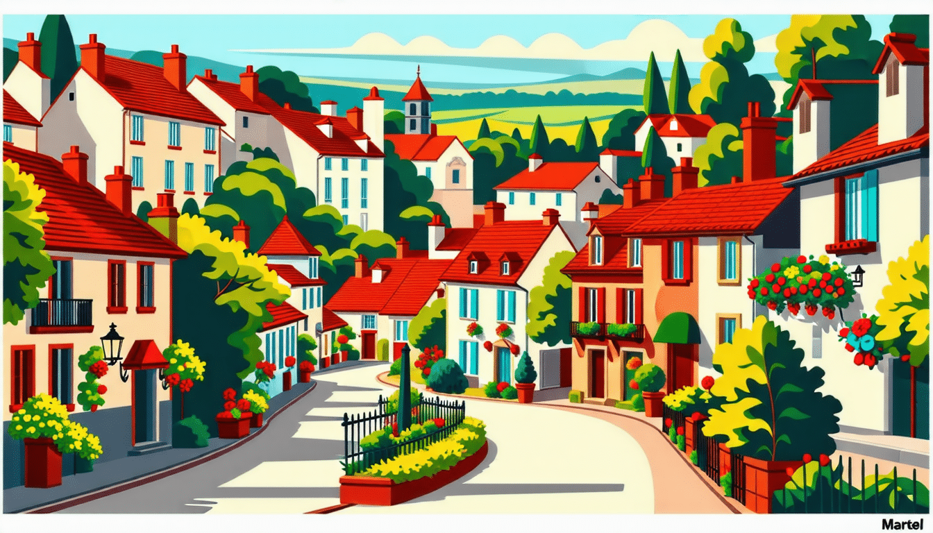 découvrez martel, un joyau du lot parmi les plus beaux villages de france. plongez dans l'histoire médiévale de cette cité, admirez ses maisons à colombages et savourez la gastronomie locale lors de votre visite.