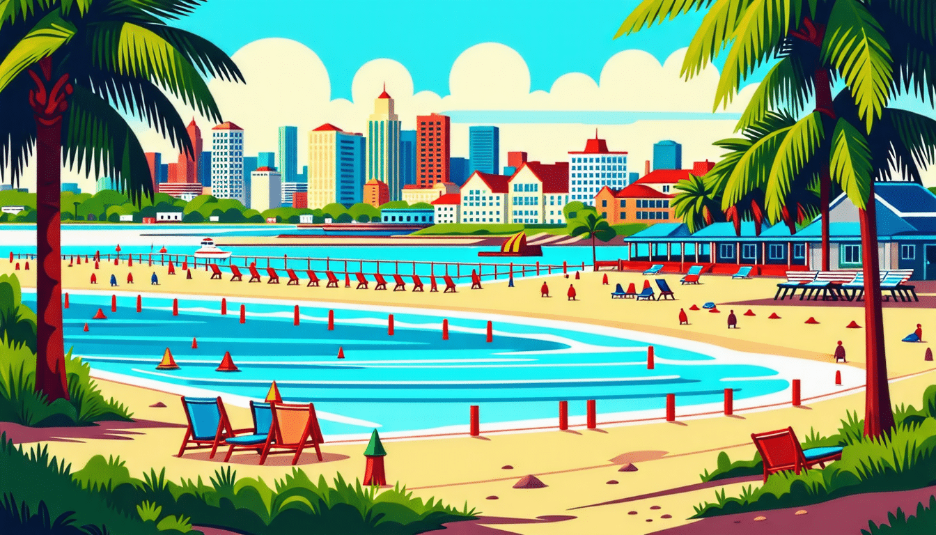 découvrez ce joyau urbain unique parmi les meilleures plages du midwest - un mélange captivant de nature et de vie citadine.