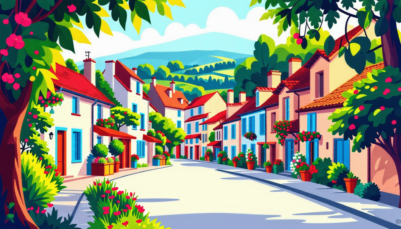 découvrez la beauté pittoresque de sainte-croix en jarez, élu parmi les plus beaux villages de france, niché dans le département de la loire. explorez ses rues pavées, ses anciennes maisons en pierre et sa vue imprenable sur la campagne environnante.