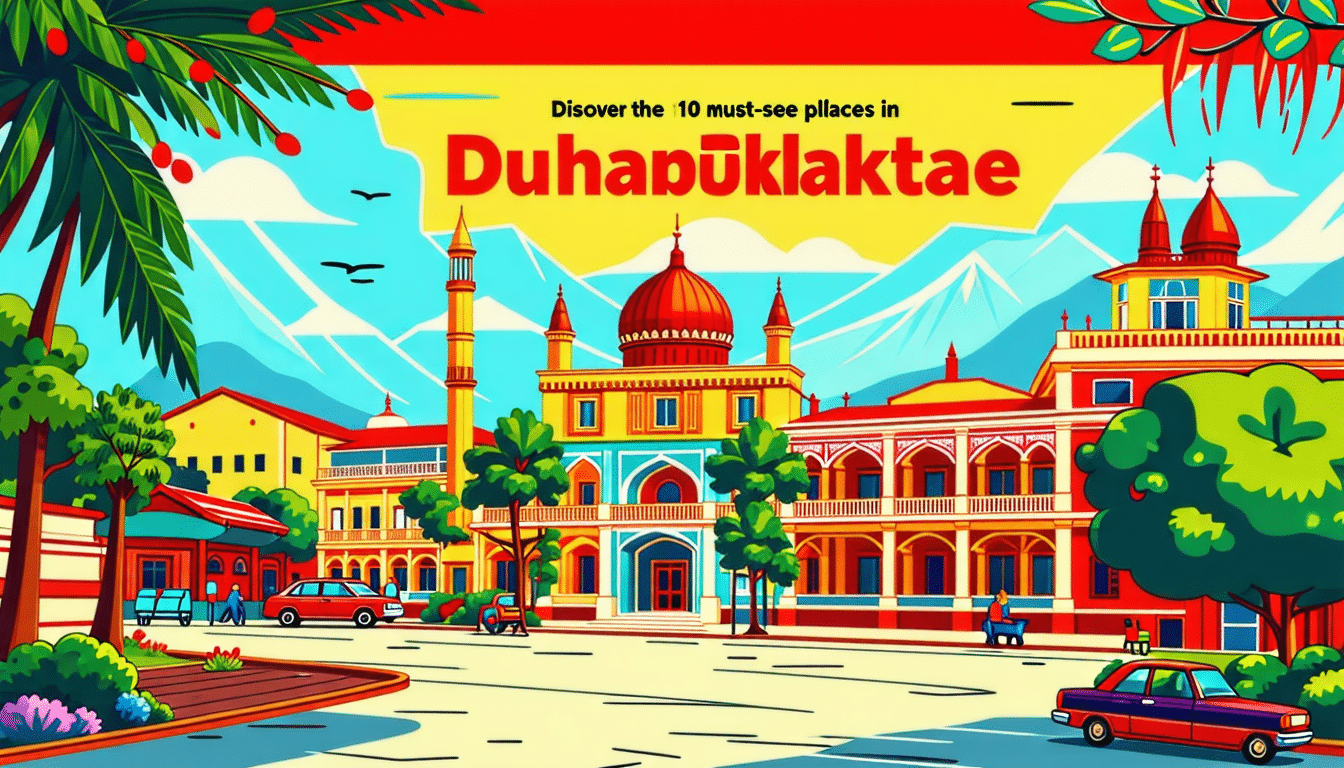découvrez les 10 incontournables de douchanbé, la capitale du tadjikistan, avec ses trésors culturels, ses marchés animés et ses magnifiques paysages montagneux.