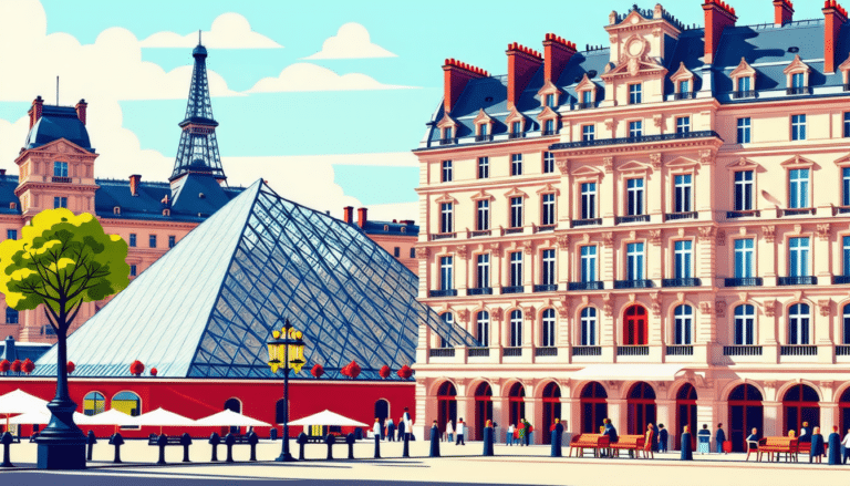 découvrez les meilleurs hôtels de luxe à proximité du musée du louvre à paris pour un séjour inoubliable.