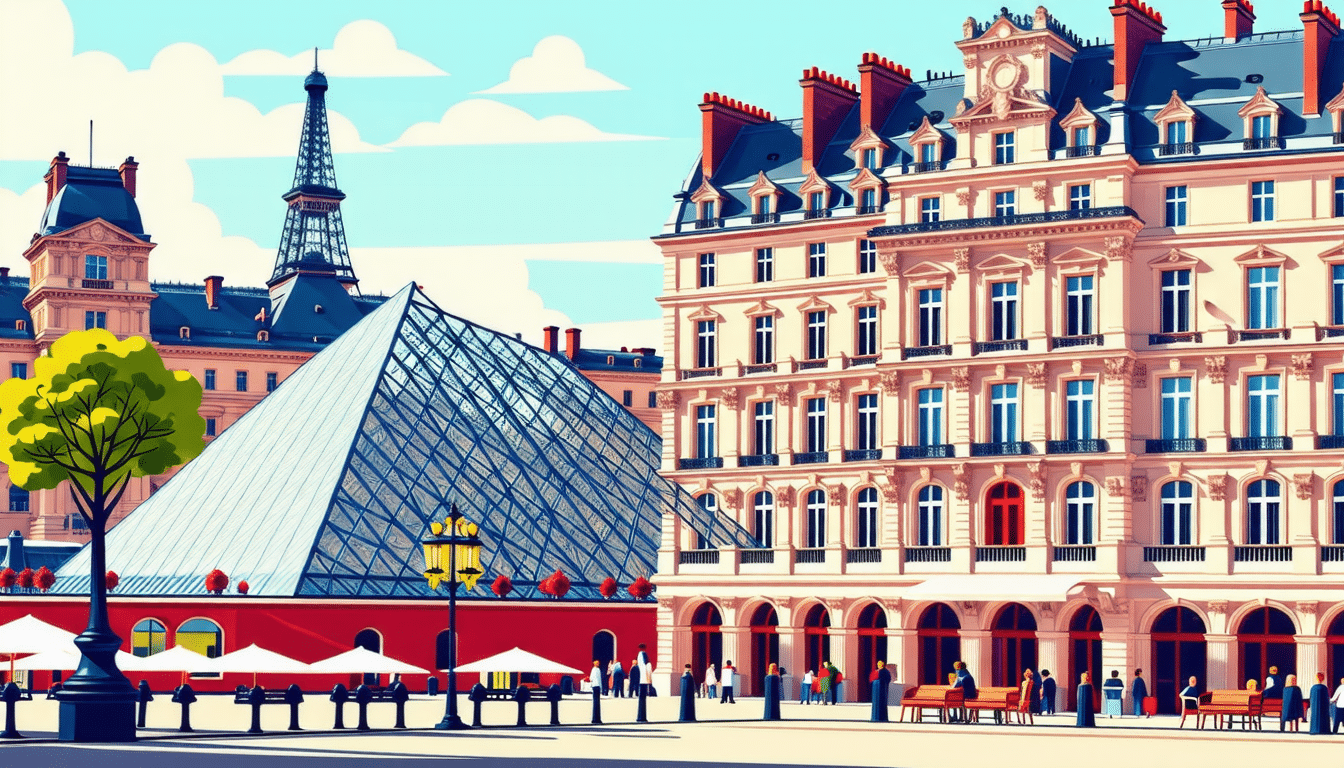 découvrez les meilleurs hôtels de luxe à proximité du musée du louvre à paris pour un séjour inoubliable.