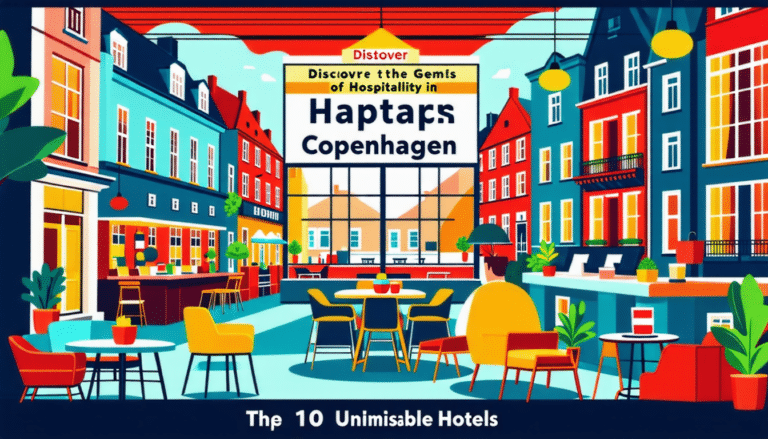 découvrez les joyaux de l'hospitalité à copenhague avec notre sélection du top 10 des hôtels incontournables.