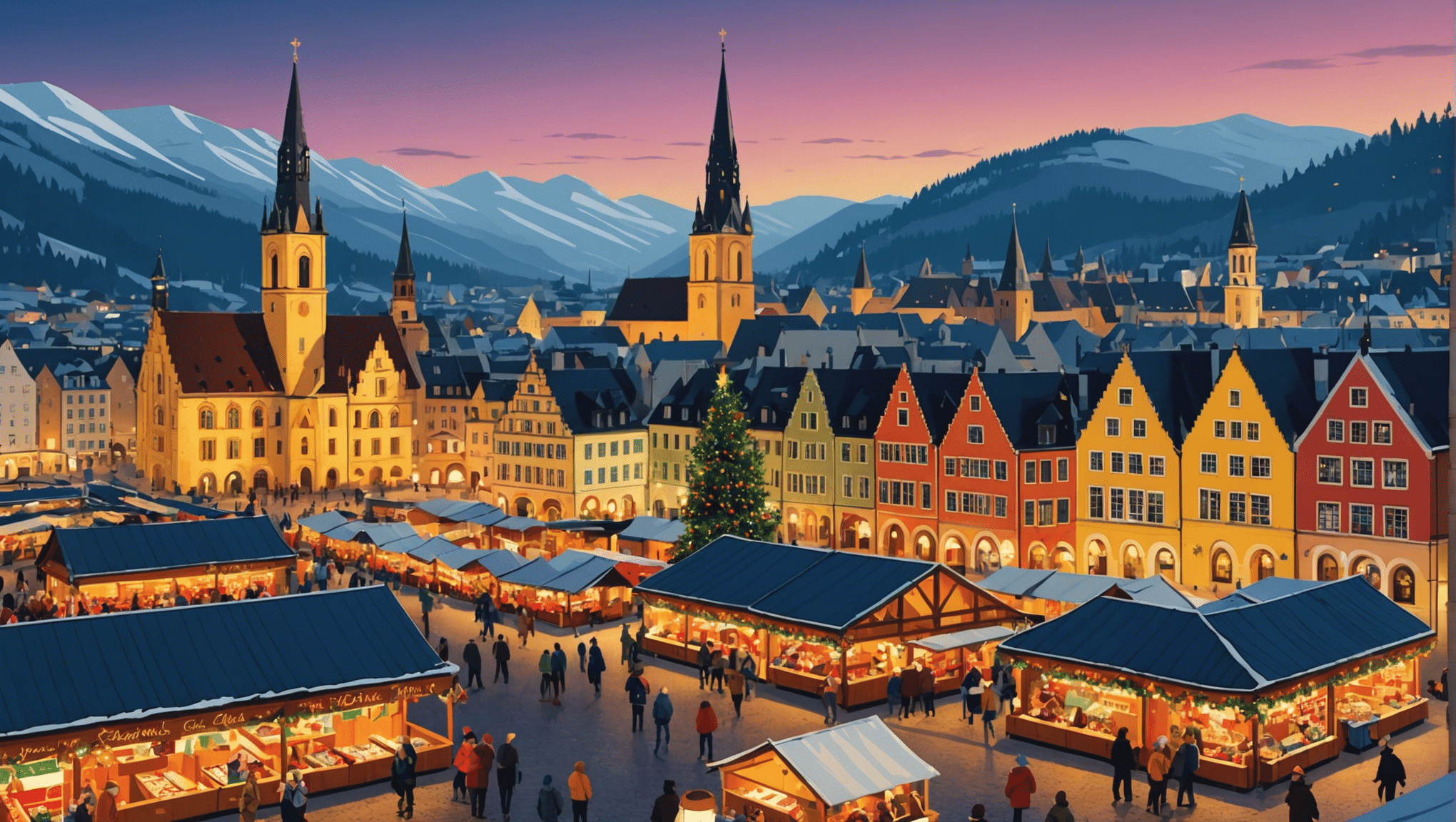 découvrez les marchés de noël les plus splendides d'europe et plongez dans la magie de la saison, avec ses illuminations, ses saveurs gourmandes et son artisanat traditionnel.