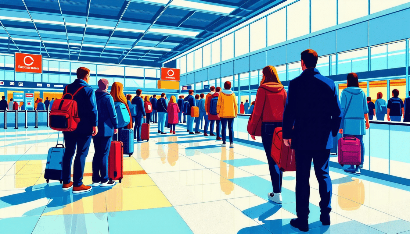 découvrez le bilan des temps d'attente aux contrôles frontières dans les aéroports parisiens et facilitez votre voyage.