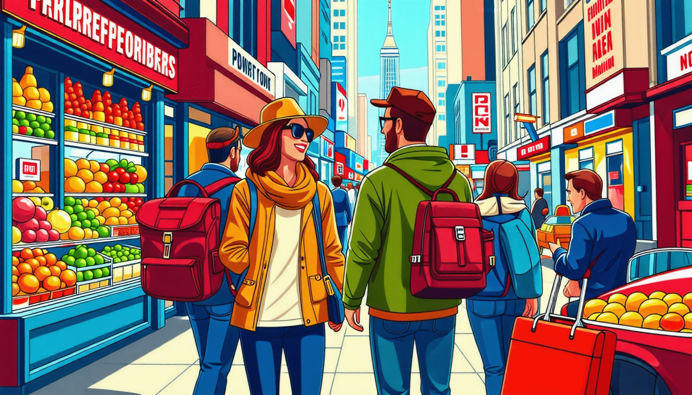 les touristes français sont surpris par les prix élevés à new york, une destination touristique connue pour son coût de la vie élevé.