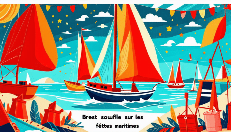 découvrez l'ambiance envoûtante de brest à travers les festivités maritimes et partez à l'aventure au fil des voiles et des traditions maritimes.
