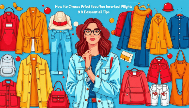 découvrez nos 8 conseils incontournables pour choisir la tenue parfaite lors d'un vol long-courrier. apprenez à allier confort et style pour voyager en toute sérénité.