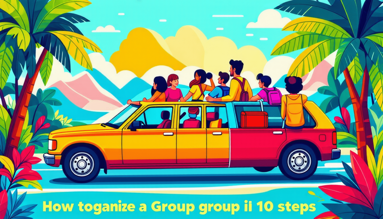 découvrez comment organiser un voyage en groupe réussi en 10 étapes : conseils pratiques, astuces et stratégies pour une planification sans stress et des moments mémorables entre amis ou en famille.