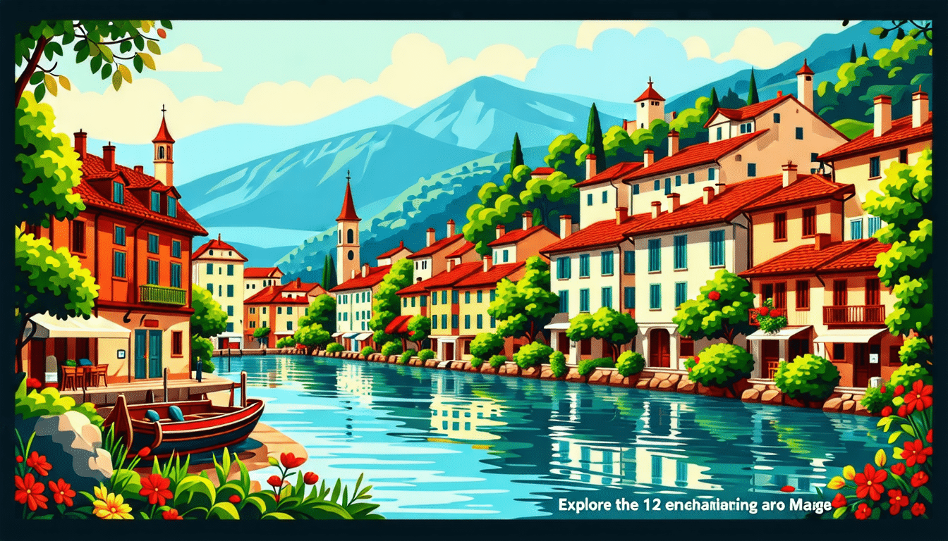 explorez les 12 villages pittoresques nichés autour du lac majeur et plongez dans leur ambiance enchanteresse lors d'une escapade mémorable.