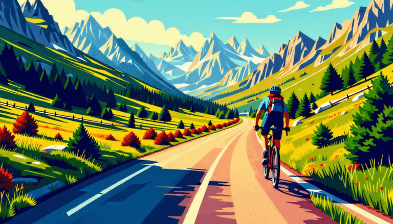 découvrez les pyrénées à vélo en empruntant la vélosud et traversez 5 superbes sites incontournables.