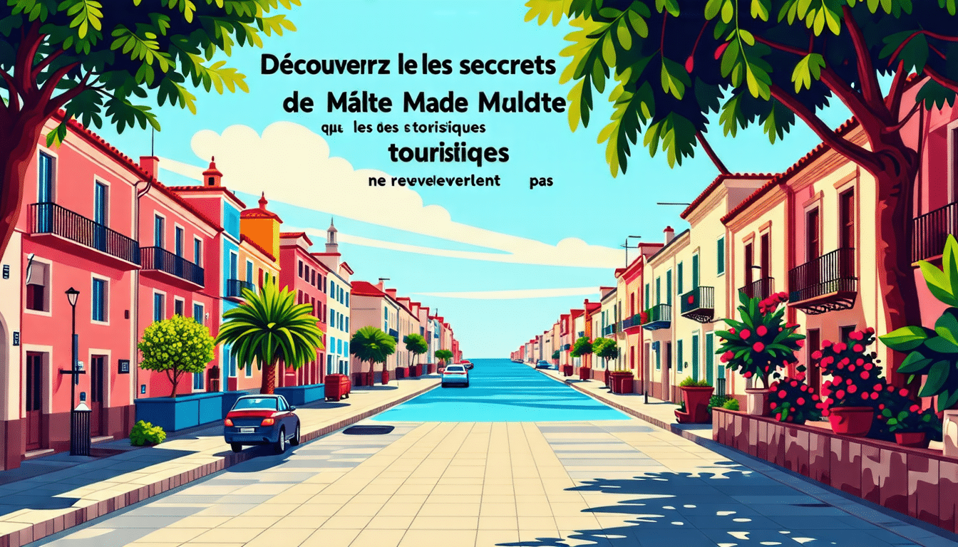 découvrez les trésors cachés de malte que les guides touristiques ne dévoilent pas et plongez dans une expérience authentique au cœur de la méditerranée.
