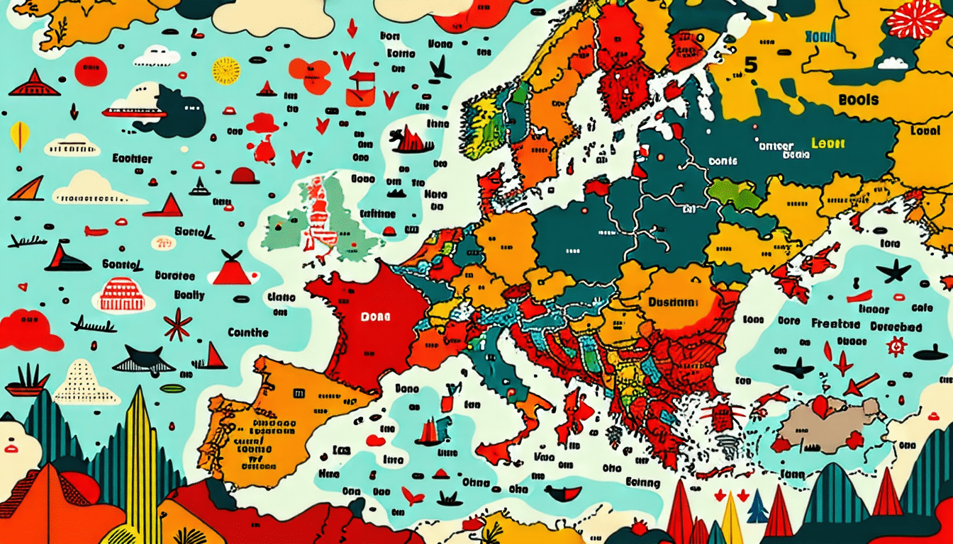 découvrez quels sont les 5 pays européens les moins sûrs pour voyager en 2024 et préparez-vous à affronter l'aventure !