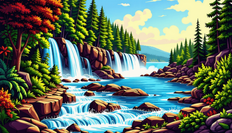 explorez un paradis de cascades et de randonnées exceptionnelles dans ce parc d'état situé sur les rives du lac supérieur
