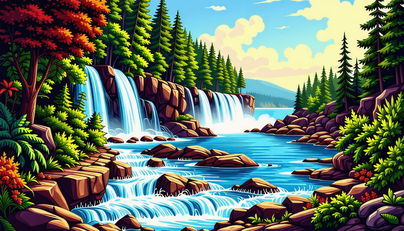 explorez un paradis de cascades et de randonnées exceptionnelles dans ce parc d'état situé sur les rives du lac supérieur