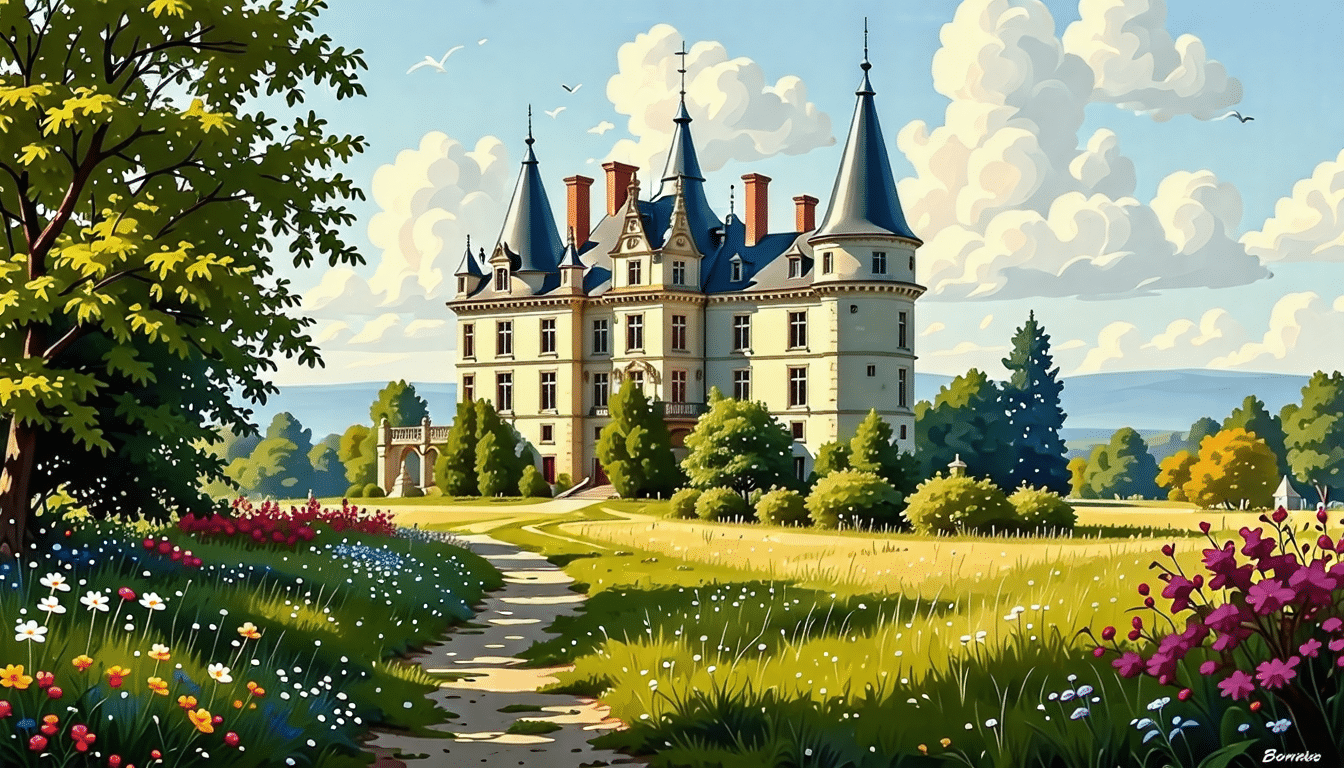 découvrez l'exceptionnelle évasion bucolique au château de rosa bonheur, un lieu d'inspiration artistiques niché dans un écrin de verdure. plongez dans un univers tout en douceur, alliant nature, culture et héritage, pour une expérience inoubliable.