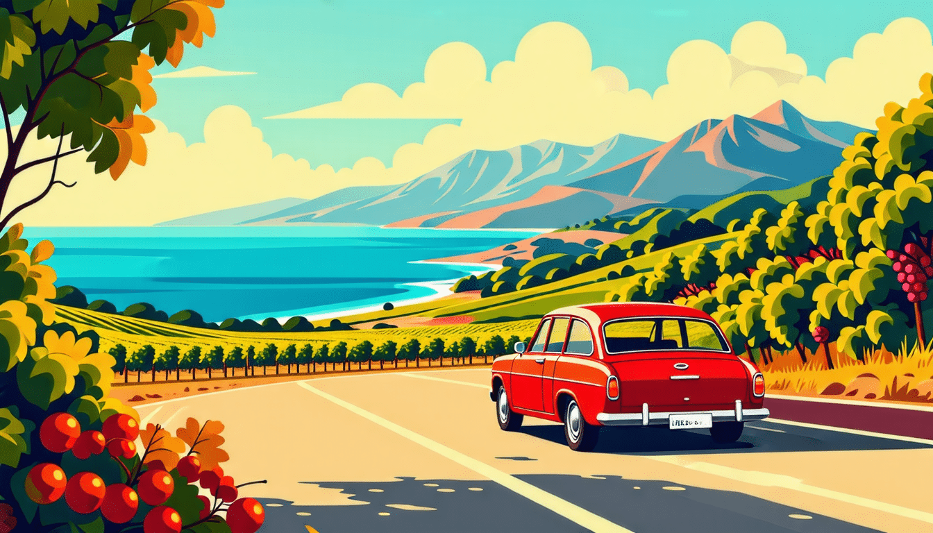 découvrez les vins corses lors d'un roadtrip entre montagne et mer, une expérience unique à ne pas manquer