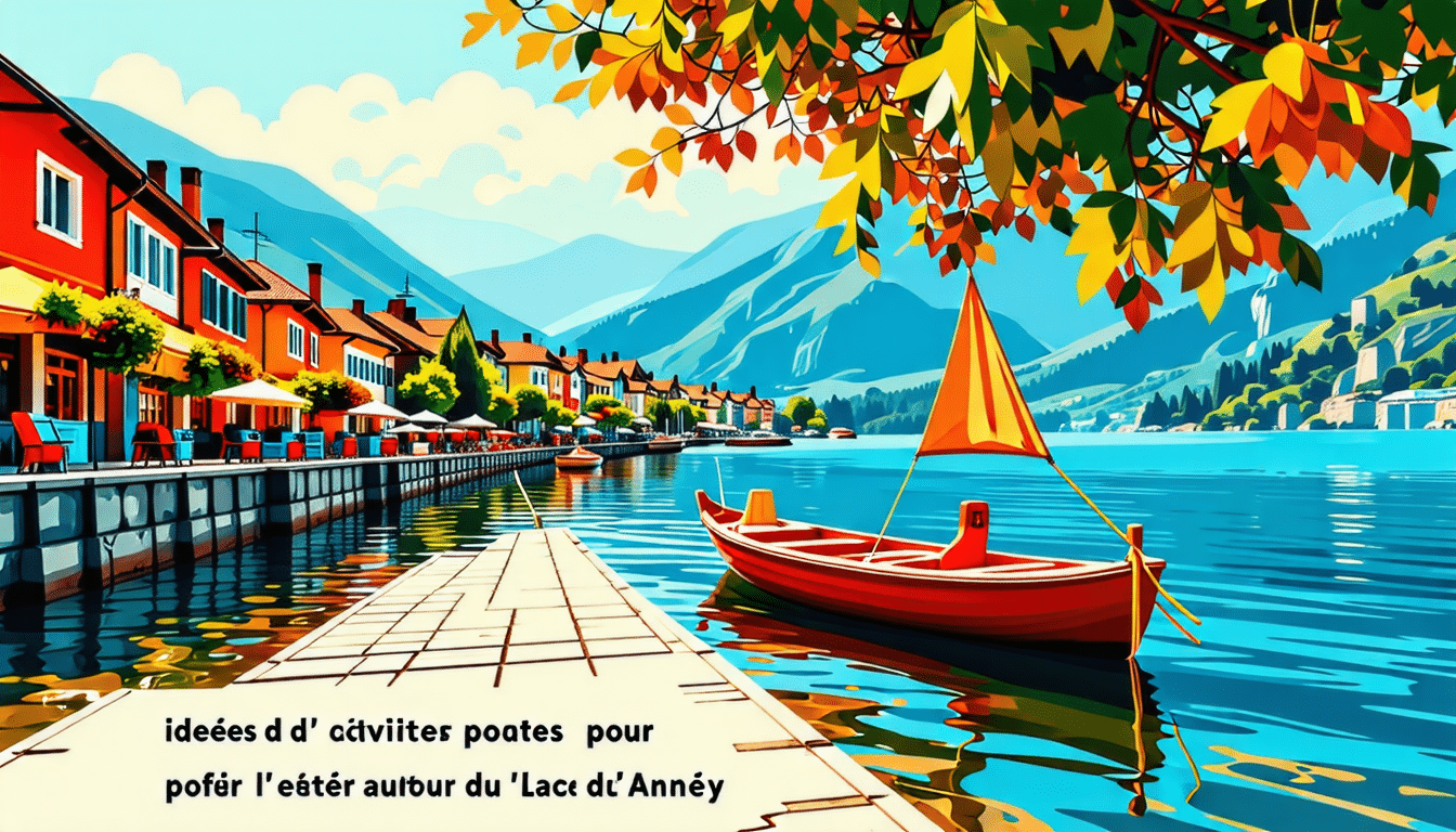 découvrez des idées d'activités pour profiter de l'été autour du magnifique lac d'annecy : baignade, balades, sports nautiques et bien plus encore !