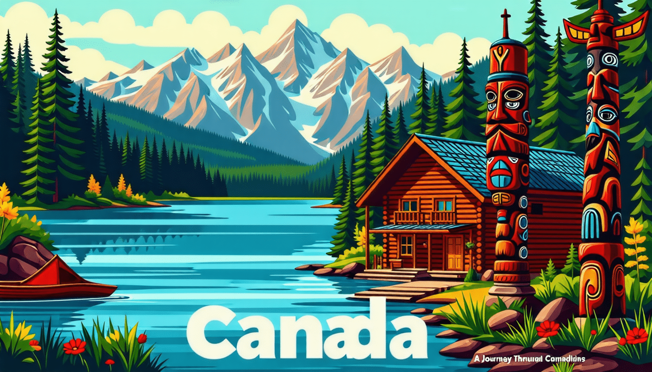 découvrez le canada à travers ses paysages époustouflants et sa riche culturalité. partez pour un voyage inoubliable au cœur de ses merveilles naturelles, des majestueuses montagnes aux vastes forêts, tout en explorant la diversité des traditions et des peuples qui font la richesse de ce pays fascinant.