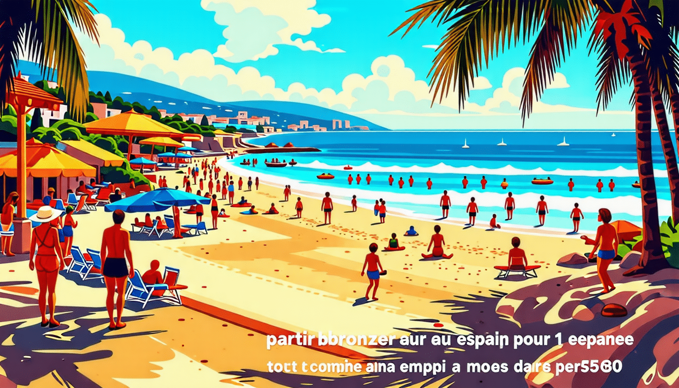 profitez d'une semaine tout compris au soleil en espagne à moins de 580 euros par personne et revenez avec un bronzage parfait pour cet été.