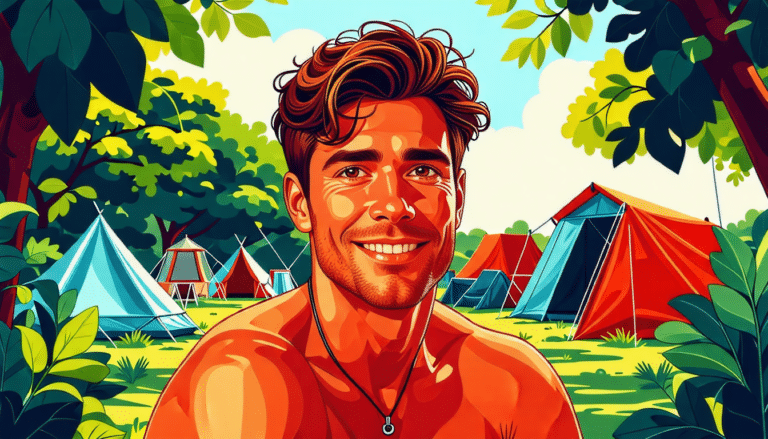 découvrez l'expérience authentique d'un camp naturiste avec éric, 50 ans, adepte de liberté et de simplicité. plongez-vous dans son univers sans artifice.