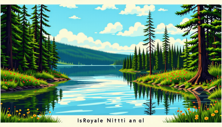 découvrez la splendeur intacte du parc national d'isle royale dans le michigan. plongez au cœur d'une nature préservée, explorez des paysages majestueux et vivez des aventures inoubliables au sein de cet écrin de biodiversité.