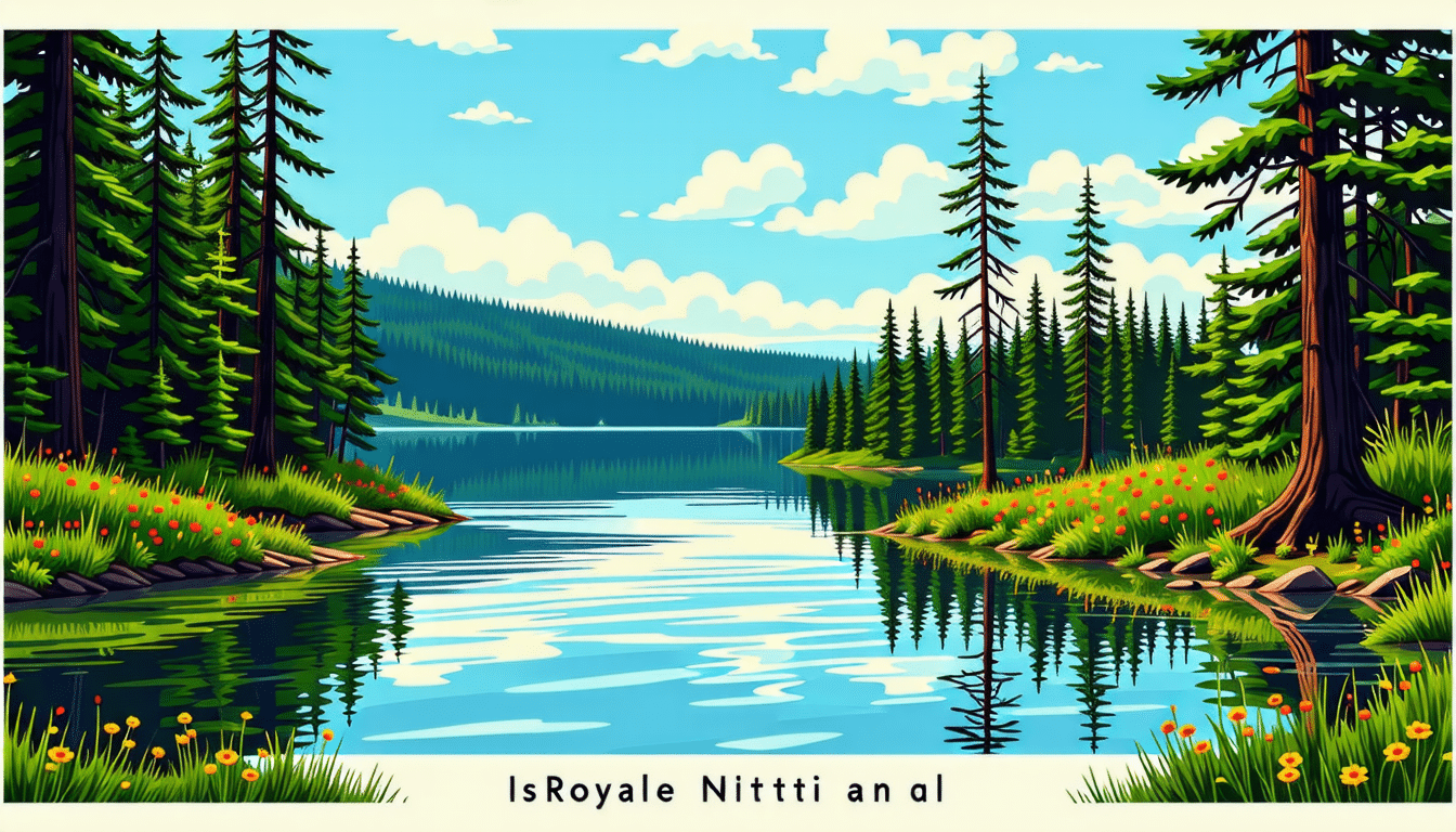 découvrez la splendeur intacte du parc national d'isle royale dans le michigan. plongez au cœur d'une nature préservée, explorez des paysages majestueux et vivez des aventures inoubliables au sein de cet écrin de biodiversité.