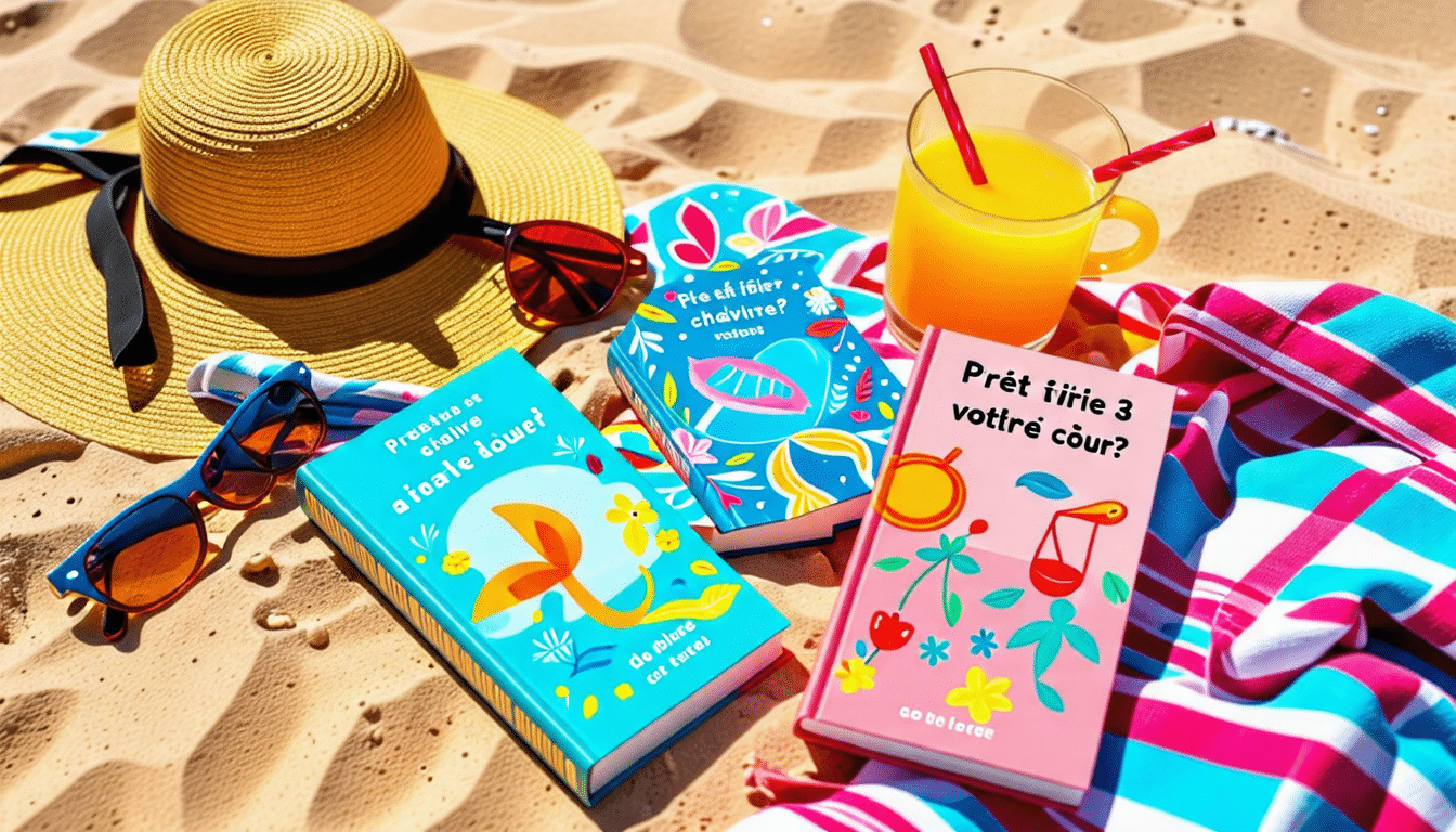 éveillez vos émotions cet été avec notre sélection de 3 livres incontournables à emporter à la plage. des histoires passionnantes qui feront chavirer votre cœur et vous accompagneront sous le soleil. ne manquez pas ces lectures captivantes pour des vacances inoubliables!
