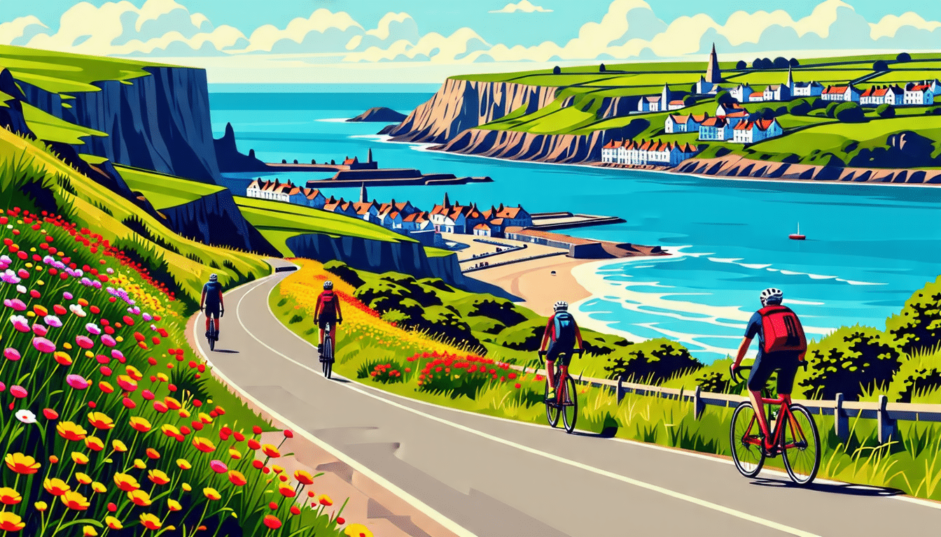 découvrez les meilleures randonnées et balades à vélo autour de whitby, dans le yorkshire. profitez de paysages époustouflants, de charmants villages et de l'air frais de la mer tout en explorant des itinéraires adaptés à tous les niveaux. partez à l'aventure dans cette belle région du royaume-uni !