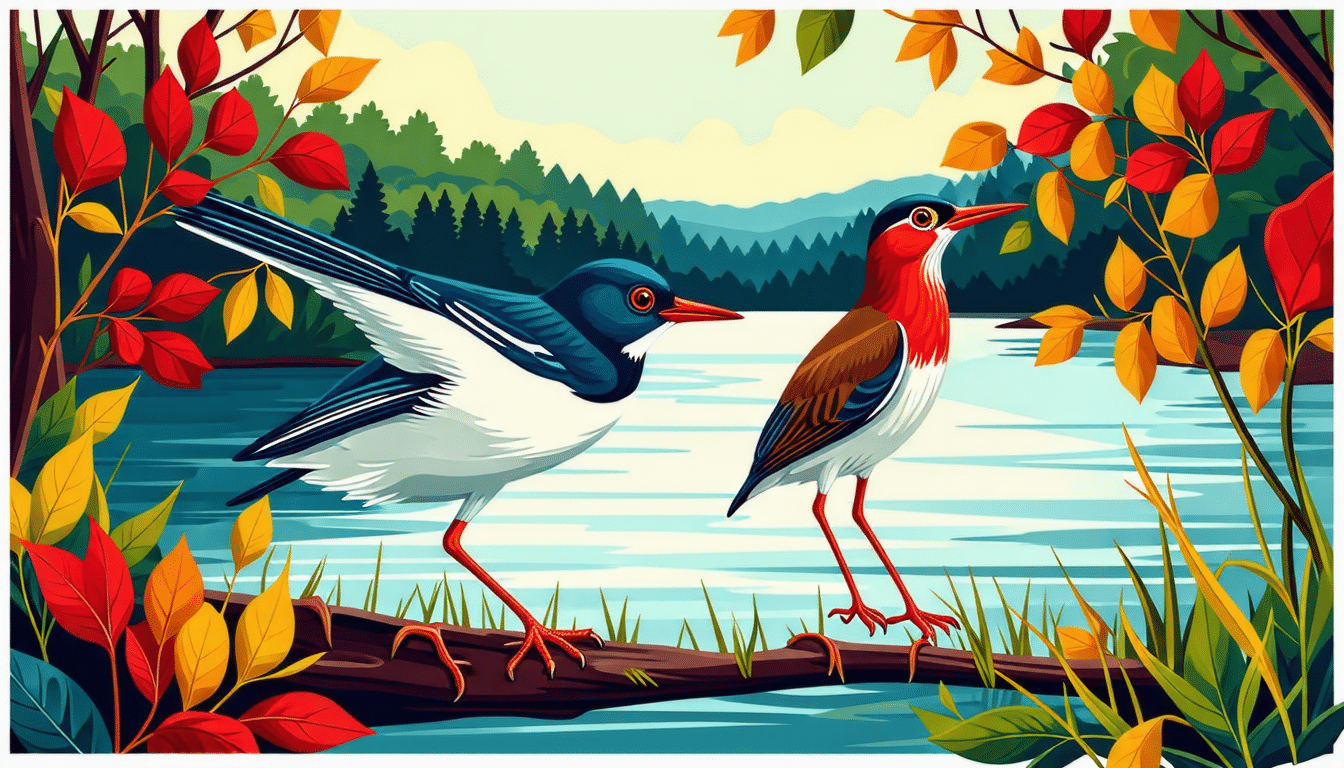 découvrez une escapade ornithologique unique au lac kittamaqundi, dans le maryland. observer une grande variété d'oiseaux dans un cadre naturel exceptionnel.