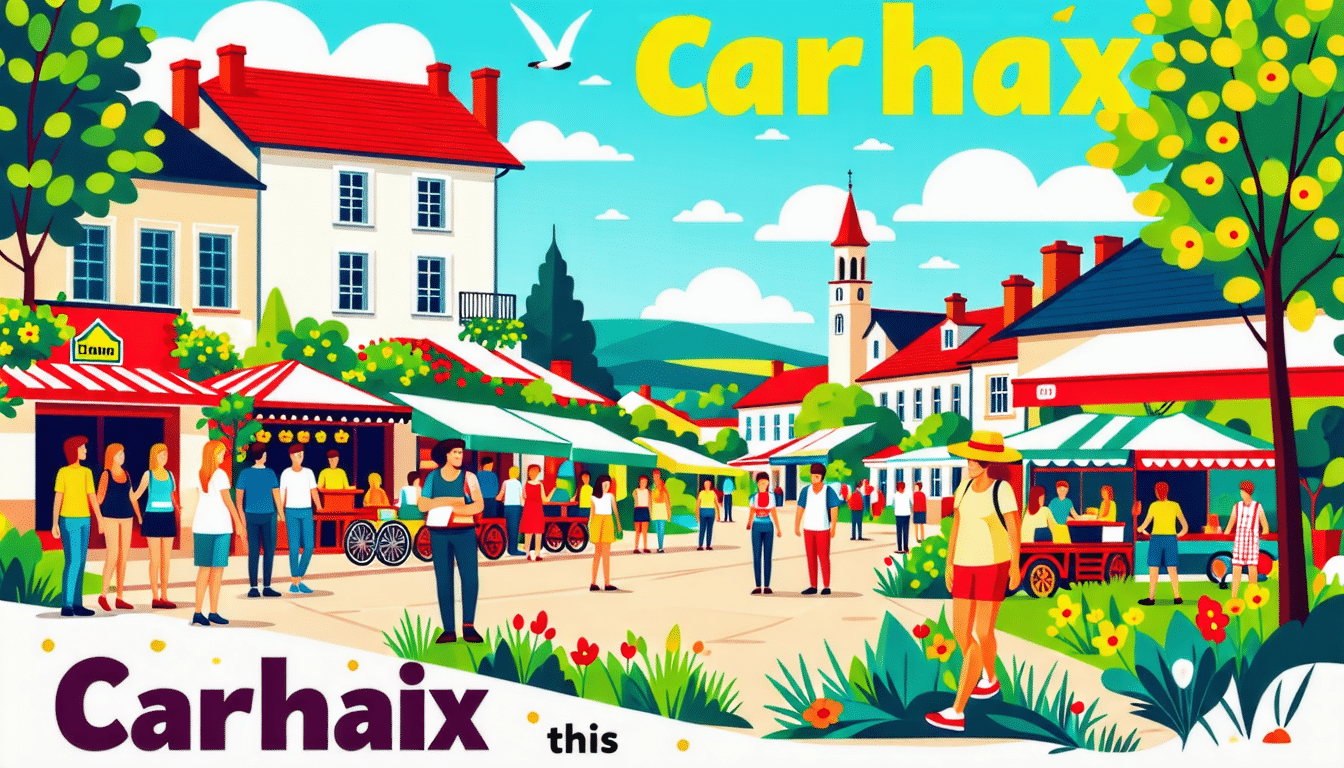 découvrez les activités incontournables à carhaix cet été ! des surprises vous attendent dans cette charmante ville bretonne. que vous soyez amateur de nature, de culture ou de festivals, explorez ce que carhaix a à offrir et créez des souvenirs inoubliables.