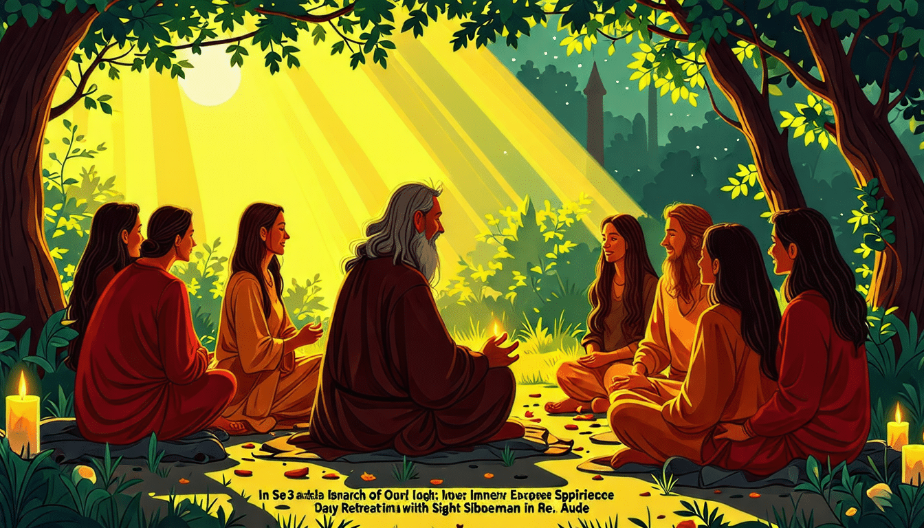 participez à une retraite spirituelle immersive de 3 jours dans l'aude avec un chaman sibérien. découvrez votre lumière intérieure à travers des rituels ancestraux, des méditations guidées et des connexions profondes avec la nature. une expérience transformative qui éveille l'âme et nourrit l'esprit.