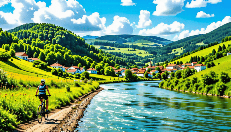partez pour une aventure inoubliable à vélo le long des rives du danube, entre la bulgarie et la roumanie. découvrez des paysages époustouflants, des villages pittoresques et la richesse culturelle de cette région unique. préparez-vous à vivre une expérience authentique et mémorable au cœur de l'europe.