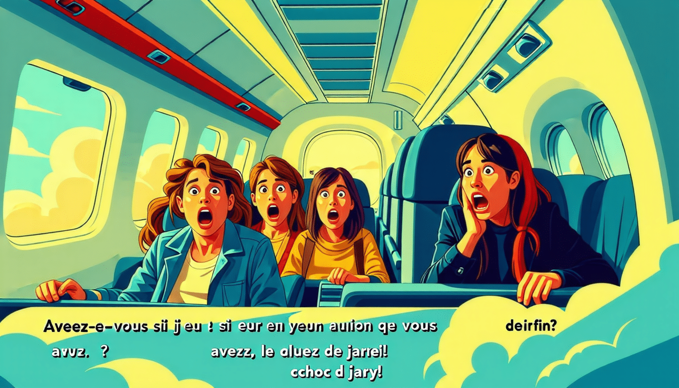 vivez une expérience inoubliable avec jarry alors qu'il partage son récit palpitant sur la peur en avion. plongez au cœur de ses émotions et découvrez comment surmonter ce choc incroyable. préparez-vous à rire et à frémir à la fois !