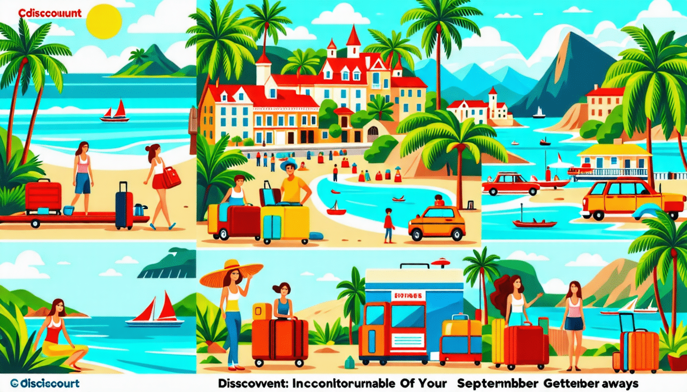 découvrez les meilleures offres de cdiscount voyages pour vos escapades de septembre ! profitez de réductions exclusives sur une sélection de séjours, week-ends et voyages. ne ratez pas cette occasion de planifier vos vacances à prix mini.