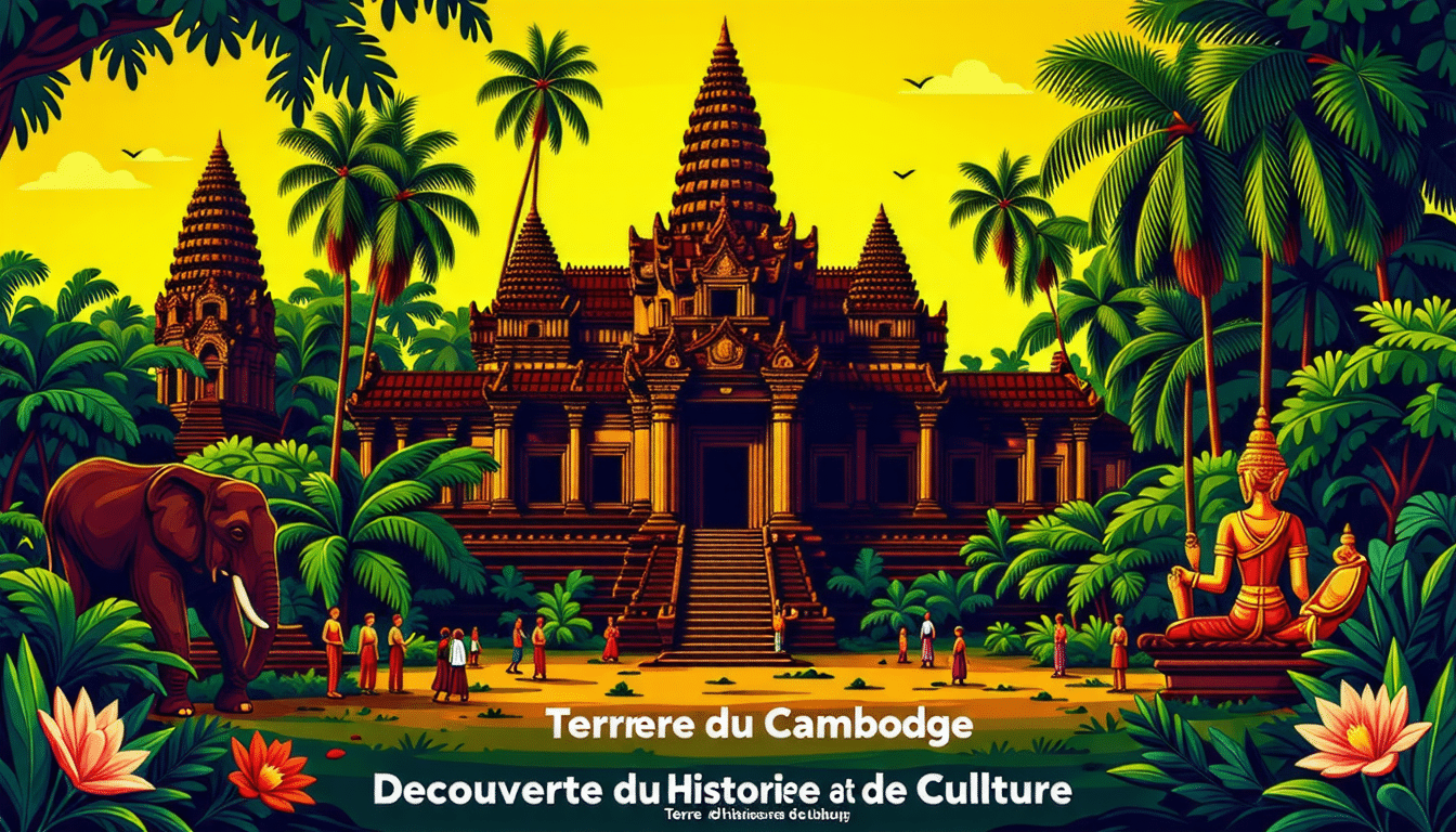 explorez le cambodge, un pays riche en histoire et en culture, où les majestueux temples d'angkor côtoient les traditions vivantes des communautés locales. découvrez des paysages à couper le souffle, une cuisine savoureuse et un patrimoine unique qui font de cette destination un trésor à explorer.
