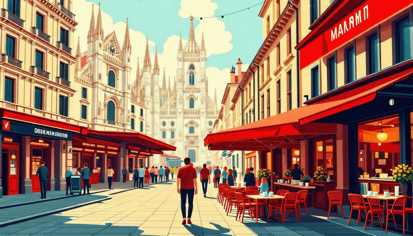 vivez une expérience inoubliable à milan avec votre partenaire ! profitez d'un séjour romantique alliant découverte et passion, le tout à moins de 200 euros par personne, incluant le vol. explorez les trésors de la mode, savourez la cuisine italienne et créez des souvenirs mémorables dans la ville de l'amour.