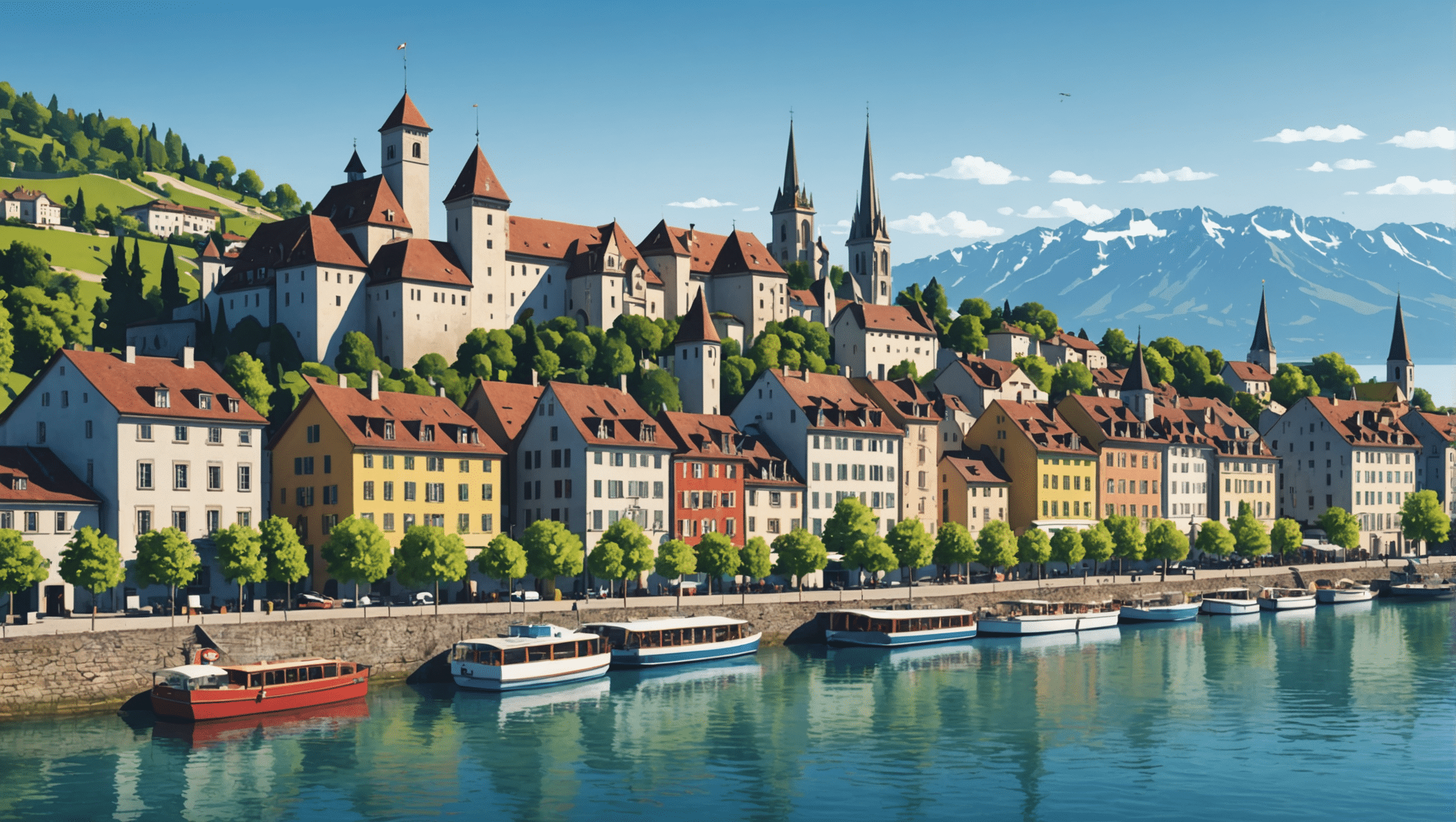 explorez nyon, charmante ville suisse au bord du léman, et découvrez ses incontournables : ses ruelles médiévales, ses magnifiques paysages, et une multitude d'activités à ne pas manquer pour une expérience inoubliable.