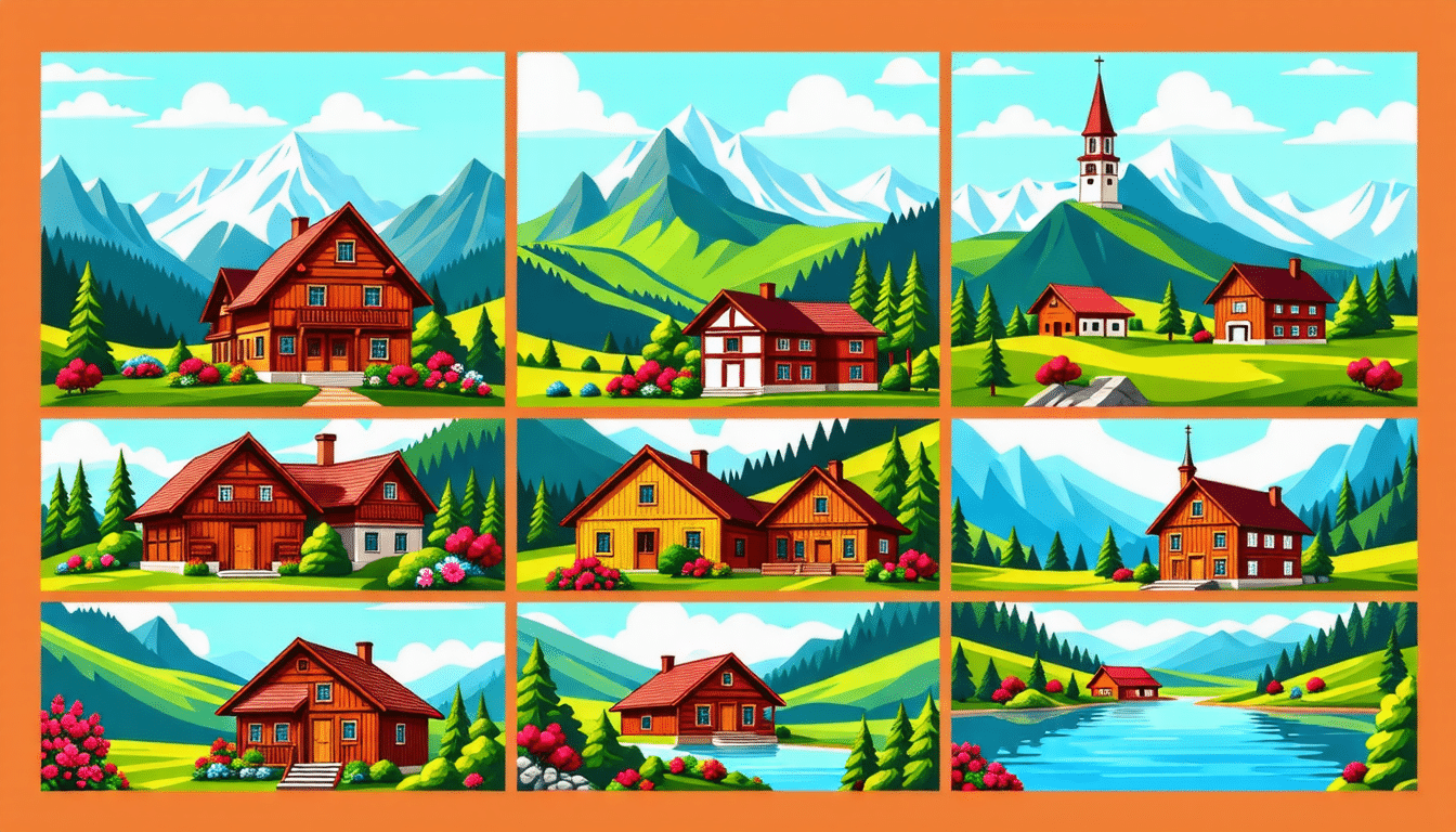 plongez au cœur des alpes et découvrez ces 6 charmants villages alpins, idéaux pour une escapade inoubliable. entre paysages pittoresques et traditions authentiques, laissez-vous séduire par leur charme unique et leurs activités variées.
