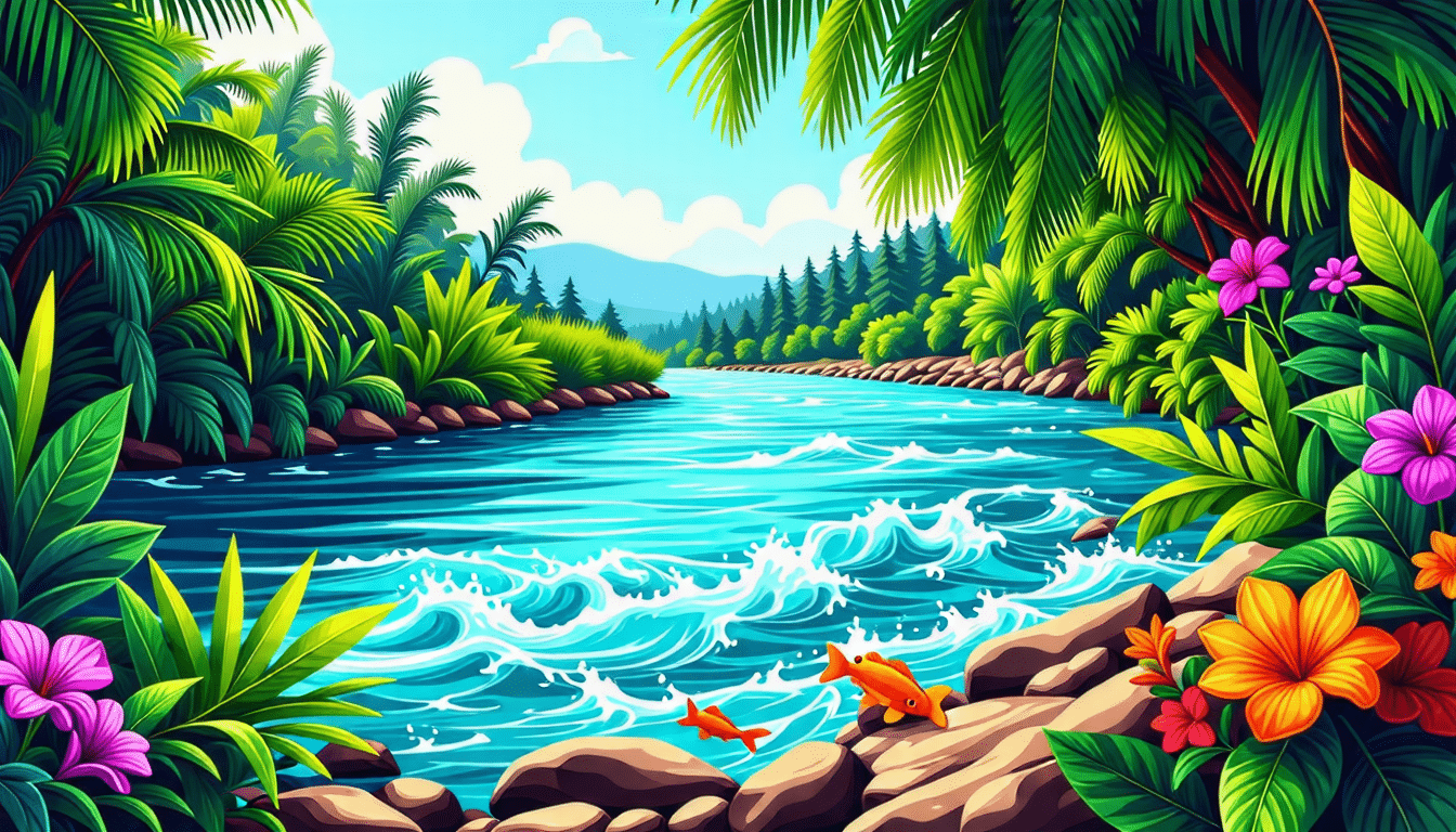 explorez la beauté cachée de cette rivière sous-estimée de l'oregon, dont les eaux aux teintes caribéennes vous émerveilleront. partez à la découverte d'un trésor naturel méconnu, parfait pour les amoureux de la nature et les aventuriers en quête de paysages enchanteurs.