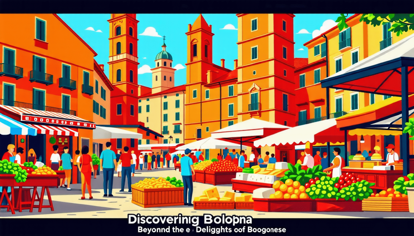 explorez la magie de bologna, en italie, au-delà de sa célèbre sauce bolognese. découvrez son riche patrimoine historique, ses places animées, et ses délices culinaires uniques qui font de cette ville une destination incontournable pour les amateurs de culture et de gastronomie.